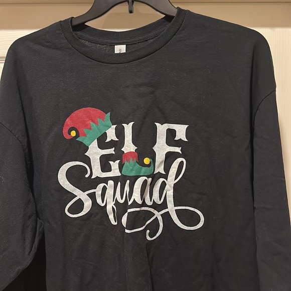 Ladies 2XL Elf Squad Long Sleeve T - Picture 2 of 5